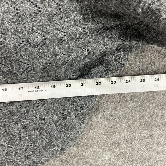 Kerisma Sweater Pullover Women S/M Gray Wool Knit V-Neck Long Sleeve Casual - Picture 7 of 9